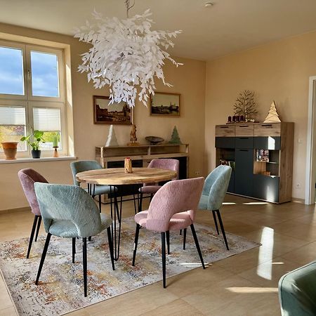 205 Qm "Traumtor" Mit Sauna, Whirlpool, Kamin Und 3 Terrassen Mit Blick In Die Boehmisch Saechsische Schweiz Дрезден Экстерьер фото